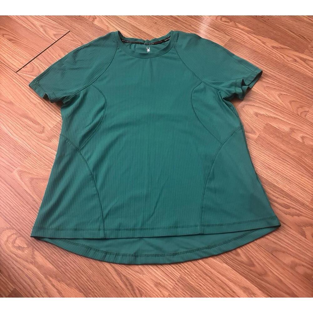 Spyder Active Short Sleeve Top Size Medium
